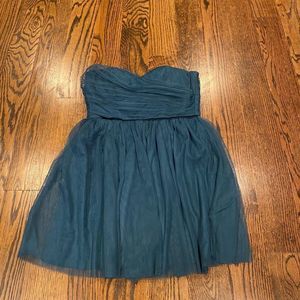 Green Asos Strapless  mini dress